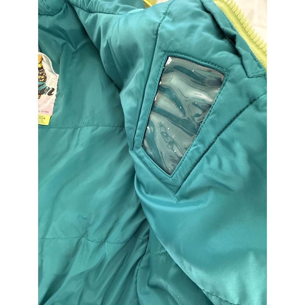 Burton Dryride Cool Flavors Junior Jacket L Medium Green Insulated Hooded - Picture 5 of 16
